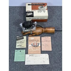 VTG Massager Oster Stim U Lax Jr  Massage Vibrator M4‎ WORKS Barber USA 401 JM